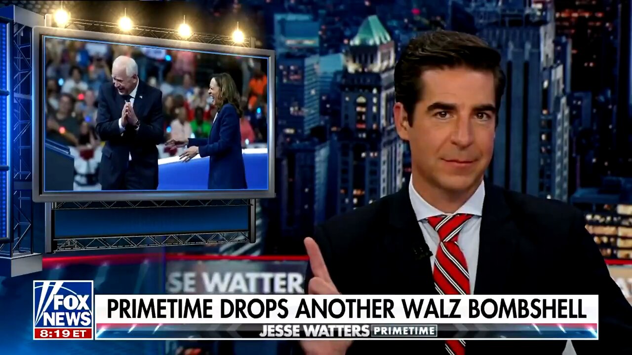 Jesse Watters $250M Stolen Covid Relief Under Tim Walz. “Even Ilhan Omar was in on the action.”