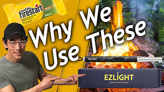 EZLighter Rechargeable Lighter, Duraflame Firestart FireLighter, How To Demonstration, Product Links