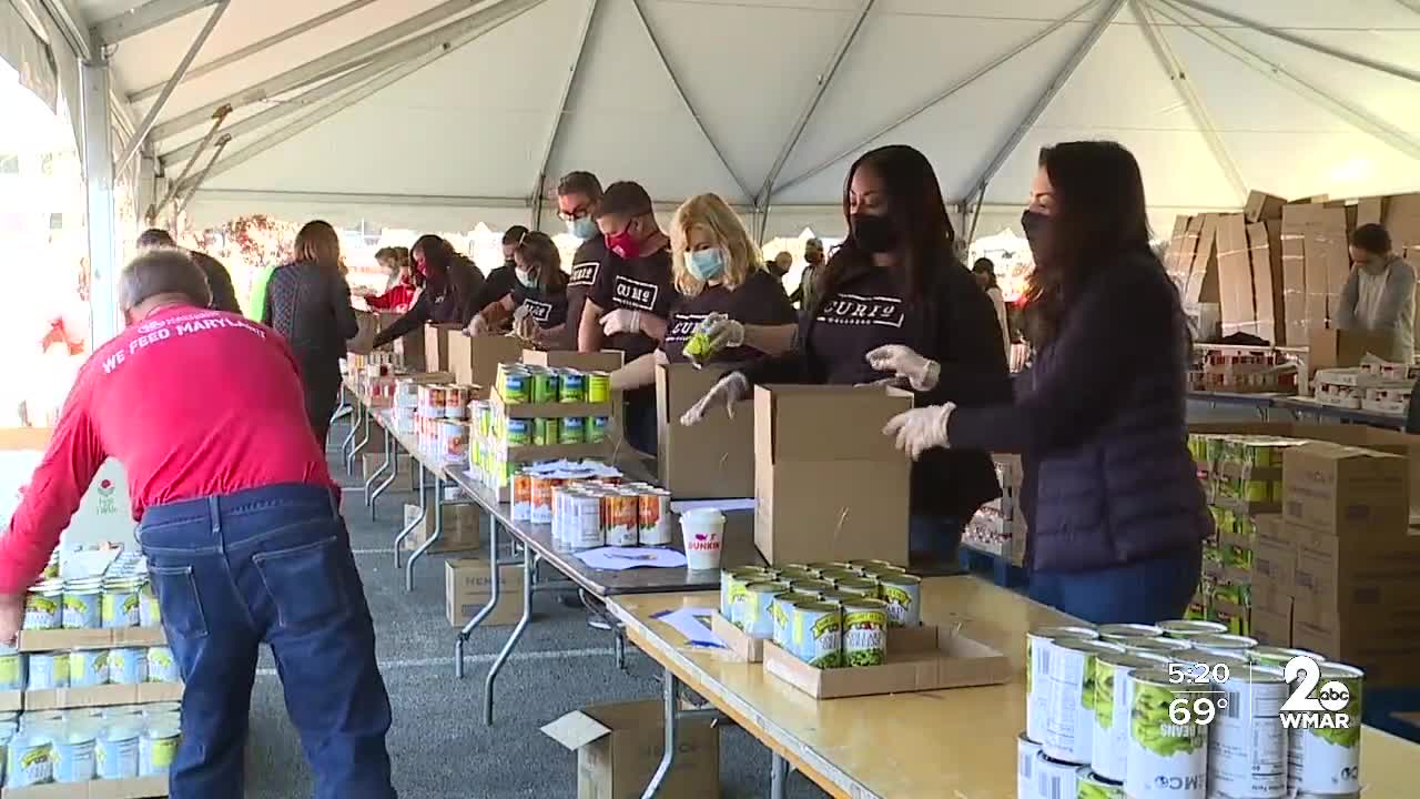 Maryland Food Bank's “Pack to Give Back” returns