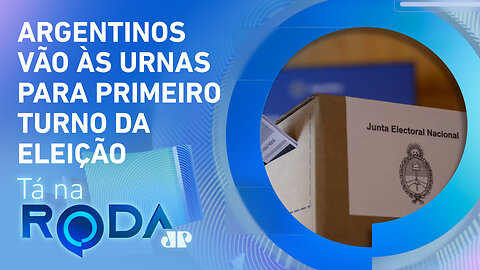 BANCADA comenta a disputa pela PRESIDÊNCIA da ARGENTINA | TÁ NA RODA