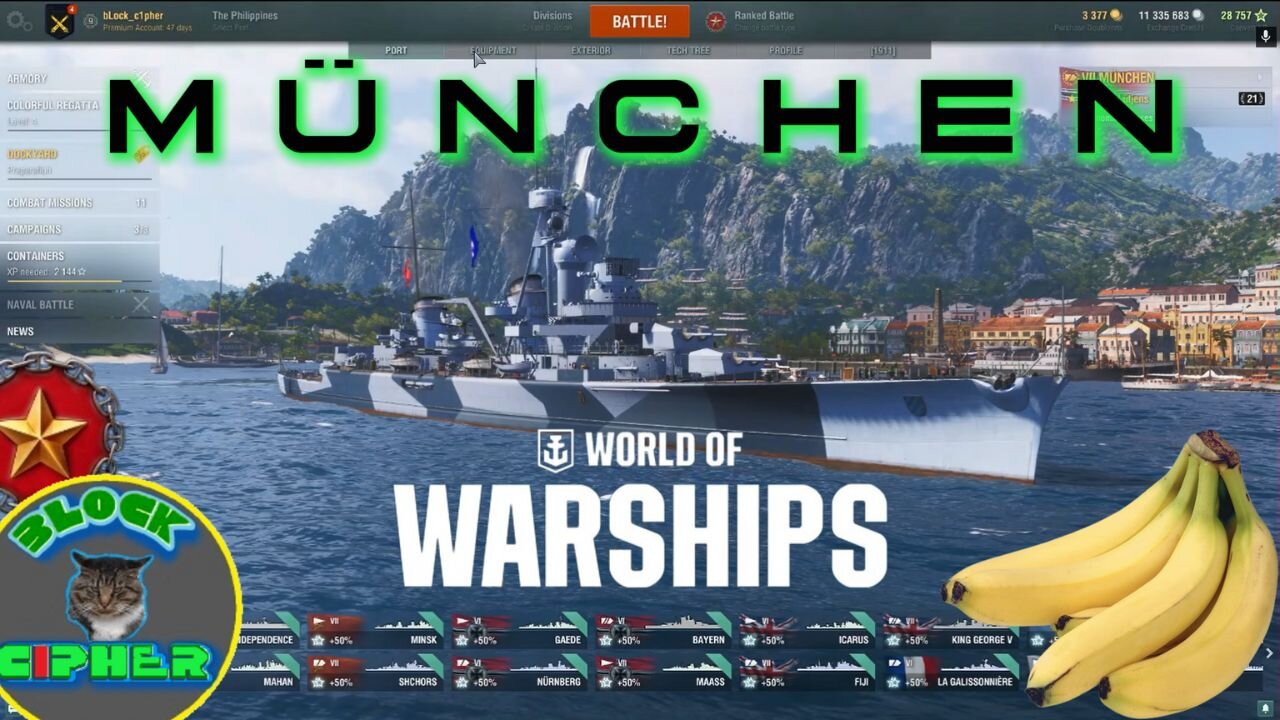 Munchen on Bananas | WoWS