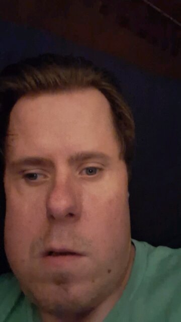 me saying good night