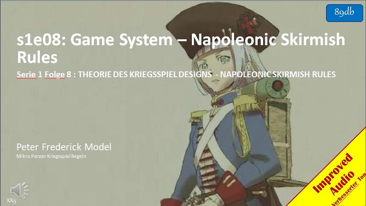 s1e08: Game System – Napoleonic Skirmish Rules