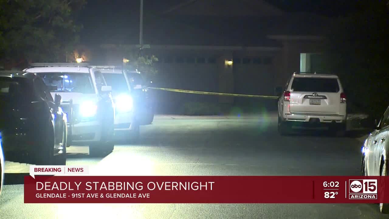 Deadly overnight stabbing in Glendale