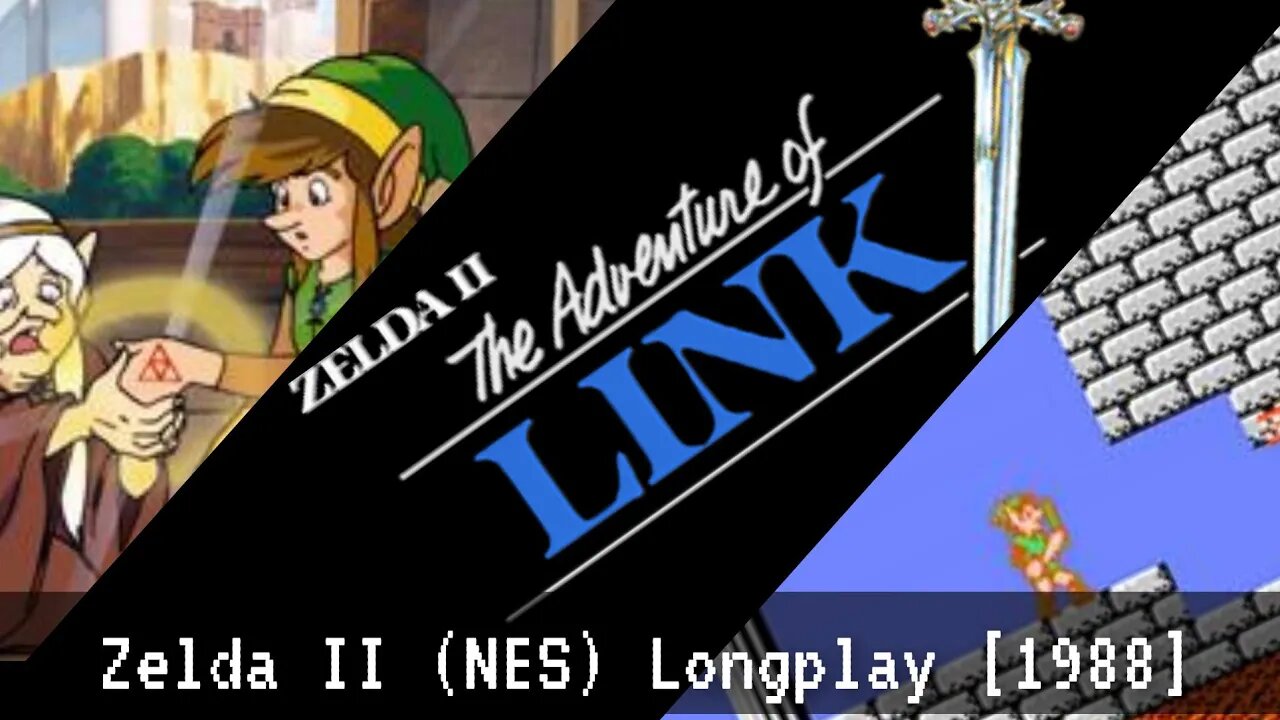 legend of Zelda II (NES) Longplay [1988]