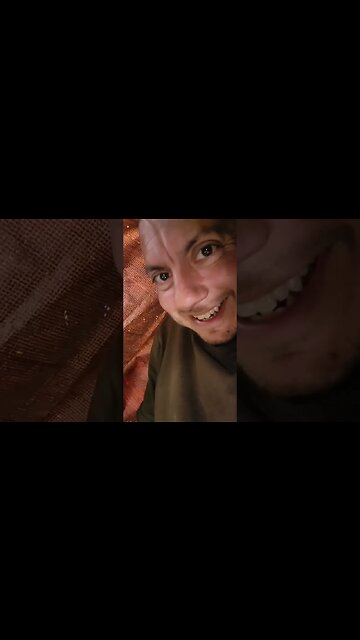 Time to Rebuild the Wall Of Our Earthbag Root Cellar #shorts