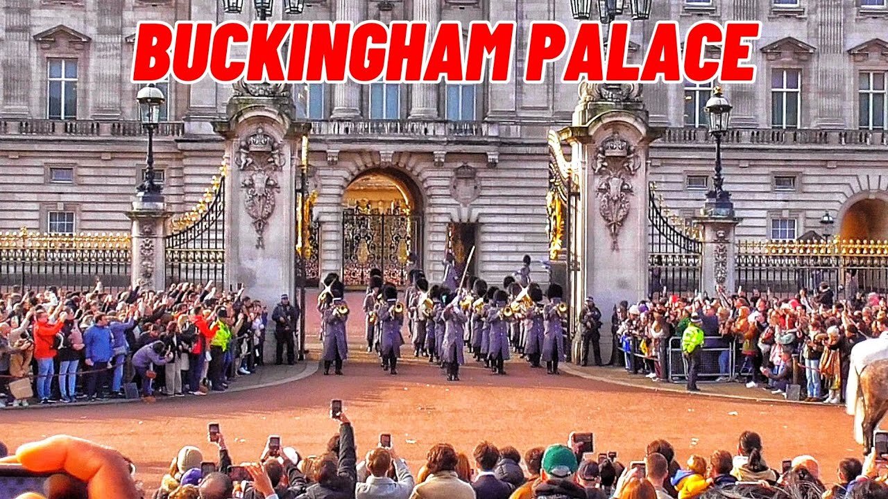 Changing of the Guard at Buckingham Palace | London 🇬🇧 FULL VIDEO