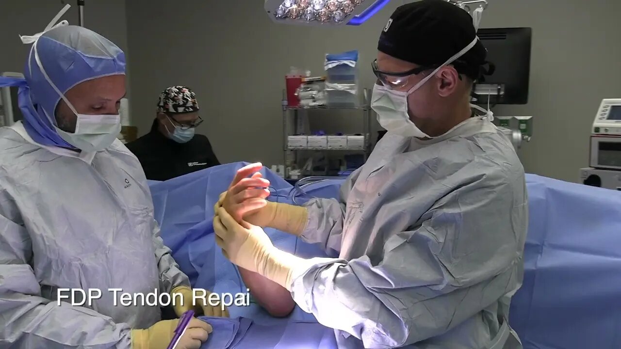 FDP Tendon Repair - Scott A. Barbour, M.D.