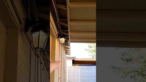 Proper flashing above patio missing! #youtubeshorts