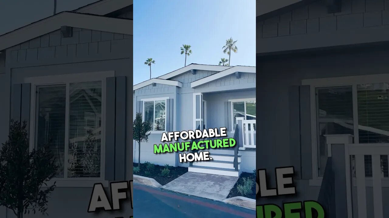 Affordable 💰 Manufactured Home! #shorts #mobilehomes