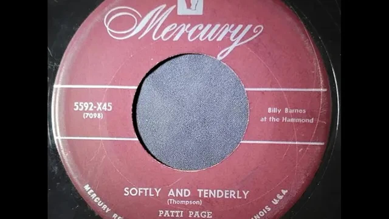 Patti Page, Rex Allen, Billy Barnes – Softly and Tenderly