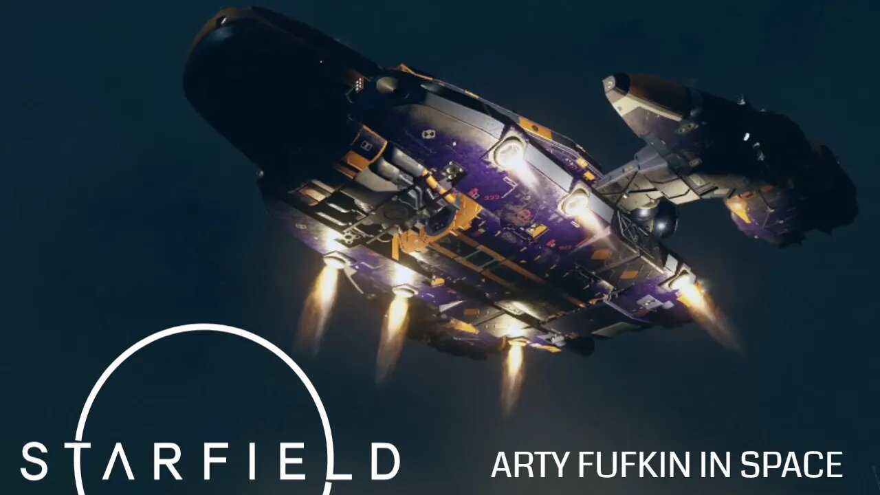 Starfield - Arty Fufkin in SPACE - Base Building, Fluffy becomes Buffy and The Purple Planet