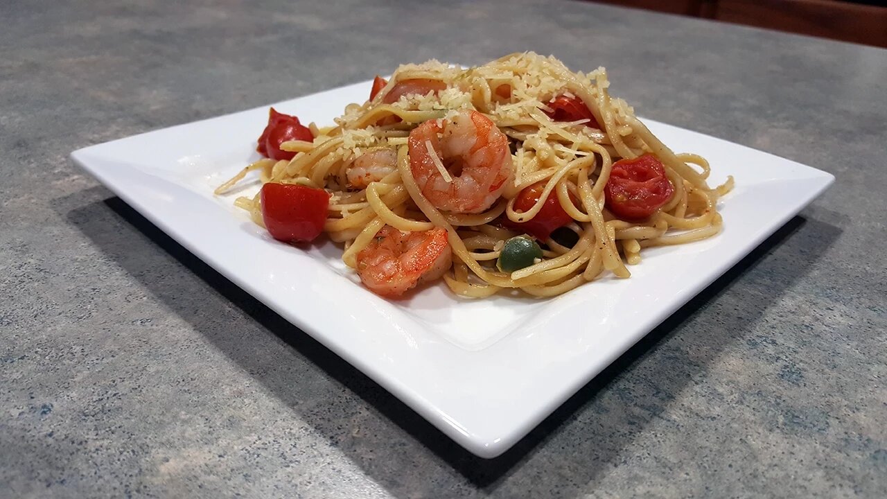 Jalapeño Shrimp Pasta