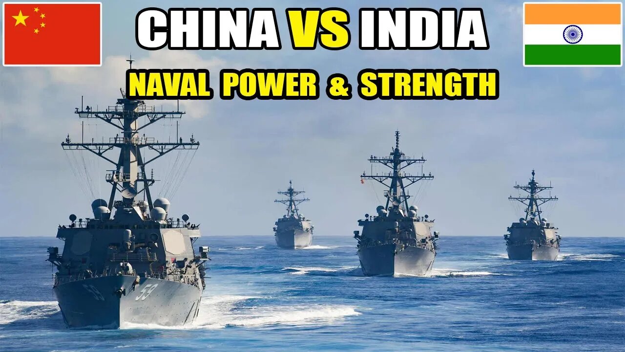 Indian Navy VS Chinese Navy Power Comparison | How Much both Navy's are Strong in Numbers