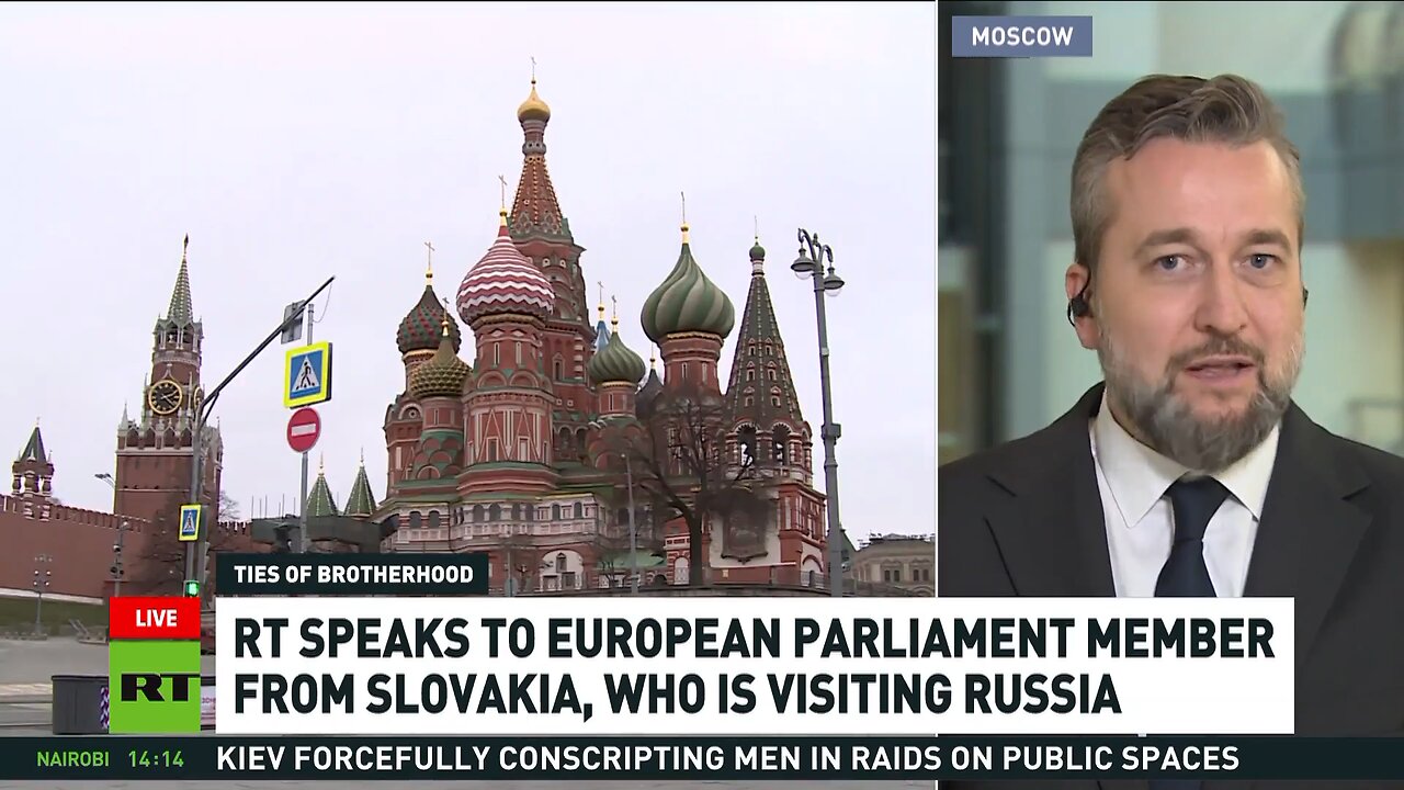 Slovak MEP Luboš Blaha came to Moscow to apologize for the ´Russophobia´ of the West