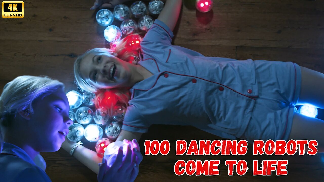 100 Dancing Robots Come to Life (ft. Jordyn Jones) - 4K HD