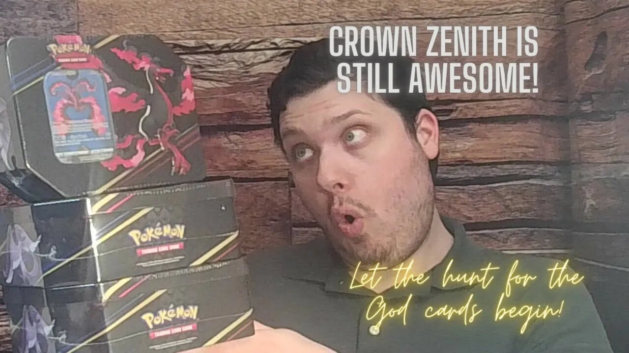 Searching for the Gold-Rare God cards in Crown Zenith!