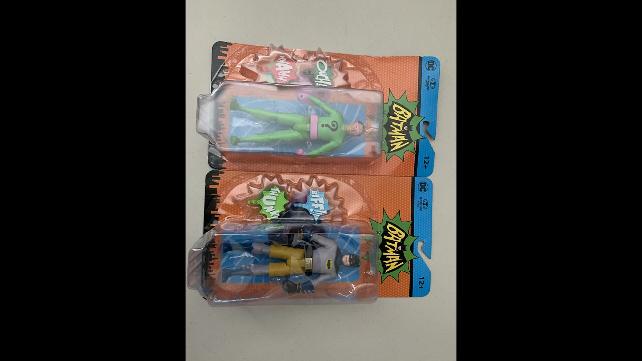 Classic TV Series Batman and The Riddler Figures