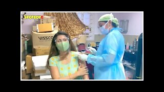 Debina Bonnerjee Requests Everyone To Get Vaccinated As She Gets Her First Shot