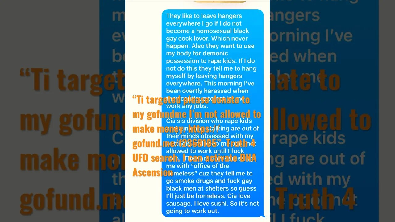 GoFundMe: Truth 4 UFO search. I can activate DNA Ascension https://gofund.me/f2368105