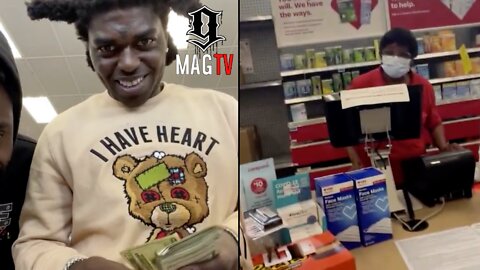 Kodak Black Gets G Checked By CVS Granny For Using Foul Language! 🤬