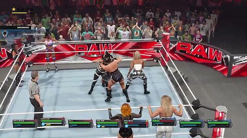 WWE 2K23: Team Trouble Vs. Landslide (MyFACTION)