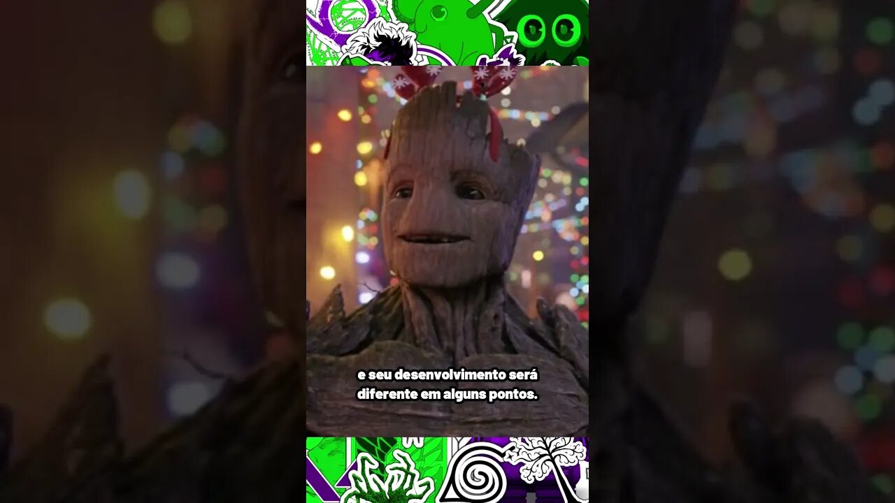 É por isso que o Groot ta MAROMBA! - Dreneekinhos #shorts
