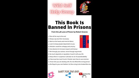 🔥This book is banned in prisons🔥#shorts🔥#viralshorts🔥#motivation🔥#wildselfhelpgroup🔥