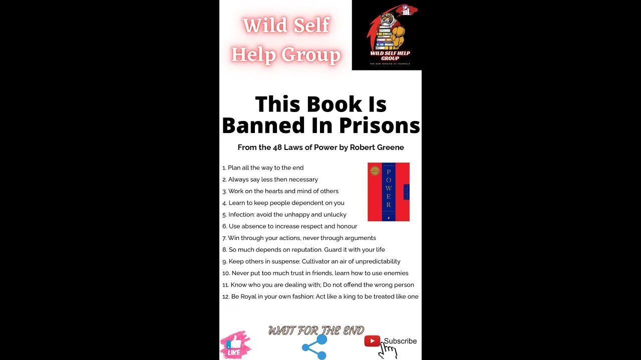 🔥This book is banned in prisons🔥#shorts🔥#viralshorts🔥#motivation🔥#wildselfhelpgroup🔥