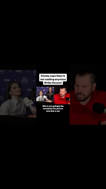 Disney: Casting No more White Hero’s, ONLY Villains! #shorts