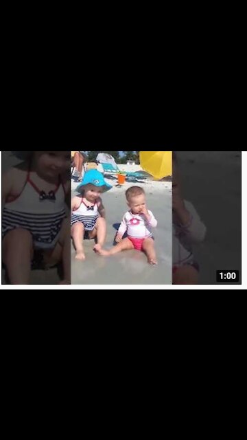 Funny Baby Videos playing # Short
