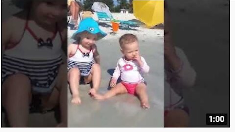 Funny Baby Videos playing # Short