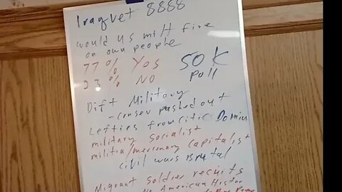 77% Poll believe US Military will shoot Americans