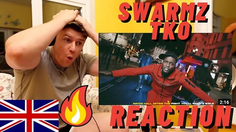 SWARMZ - TKO | DIDNT HE GET KNOCKED OUT BY KSI?? | ((IRISH MAN REACTION!!))