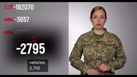 Ukrainian report on Russian losses