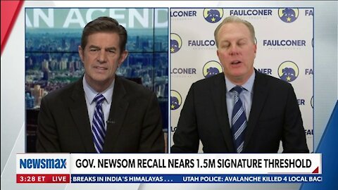 GOV. NEWSOM RECALL NEARS 1.5M SIGNATURE THRESHOLD