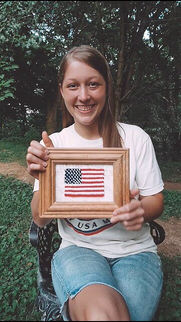 Last Chance to Enter! Miniature American Flag Giveaway