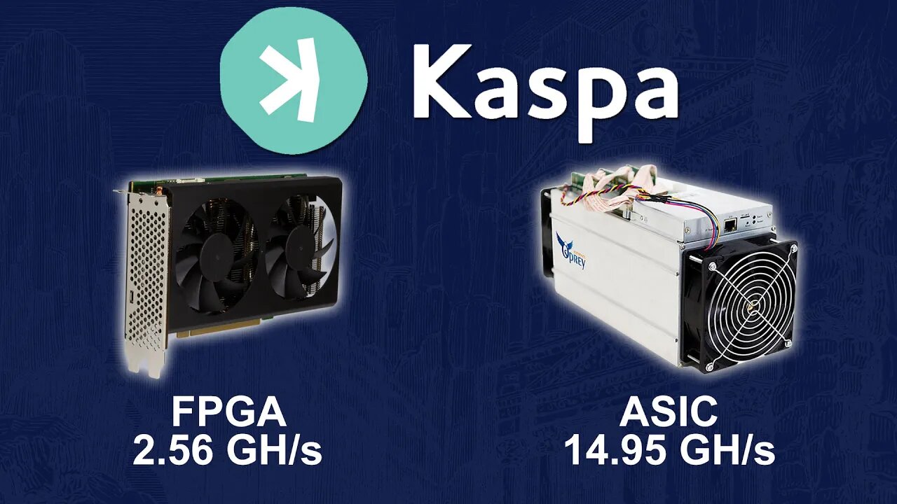 Kaspa Mining With FPGA's and ASIC Miners