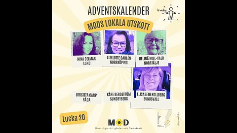 🦸‍♀️ Lucka 20 | MoDs lokala hjältar 🦸‍♂️