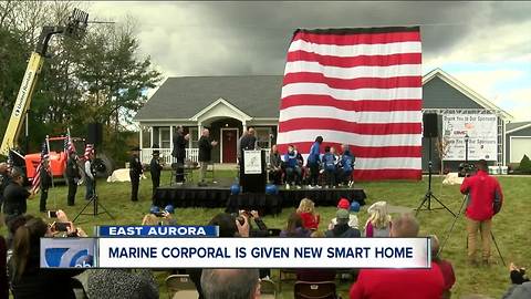 Iraq veteran is surprised with 'smart home'