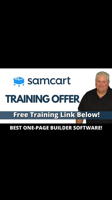 SamCart Review - SamCart One Page Funnel Website - SamCart Free Training