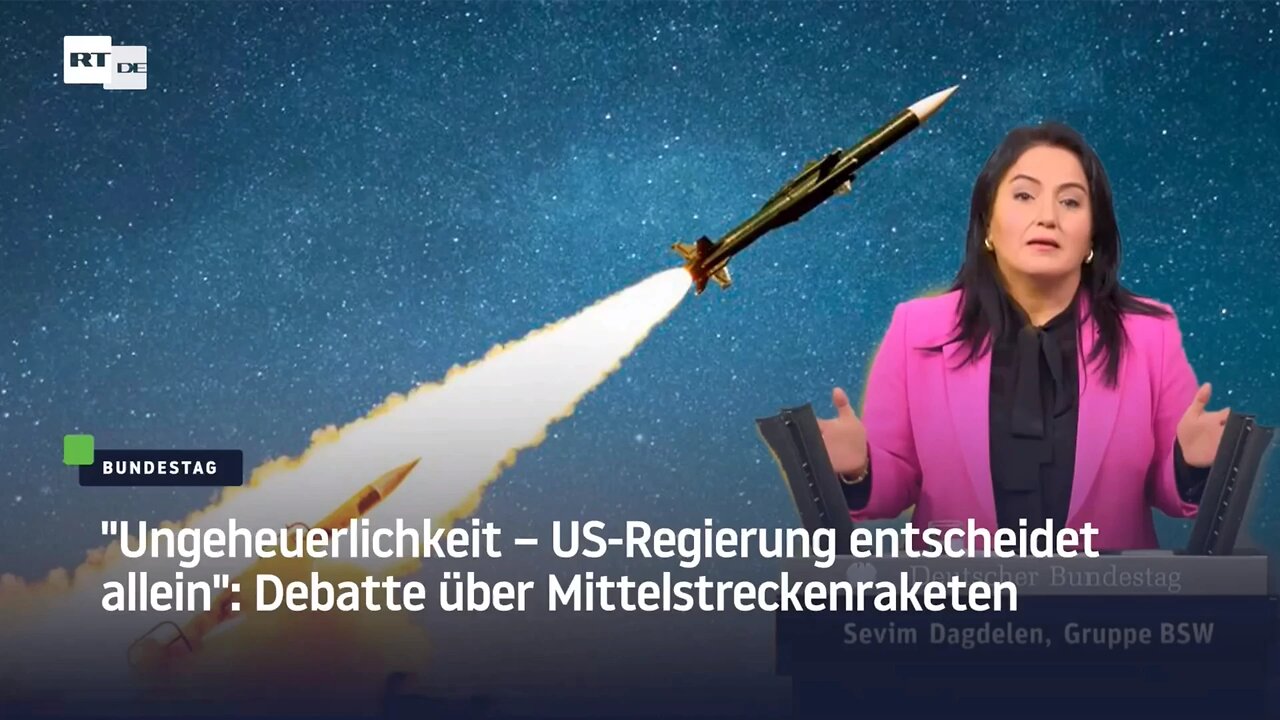 US-Regierung allein entscheidet über US-Mittelstreckenraketen in Deutschland