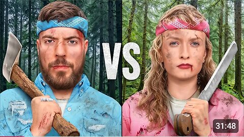 Men vs women survive the wilderness for $5,00000