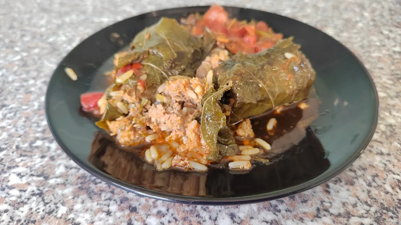 Traditional Romanian Stuffed Vine Leaves | Sarmale | Granny's Kitchen Recipes