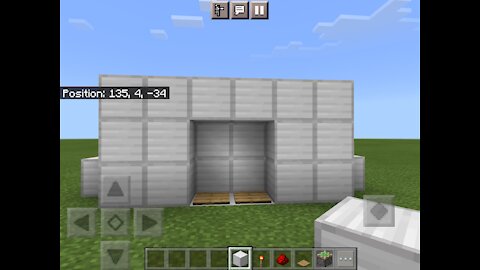 A 2x2 piston doors