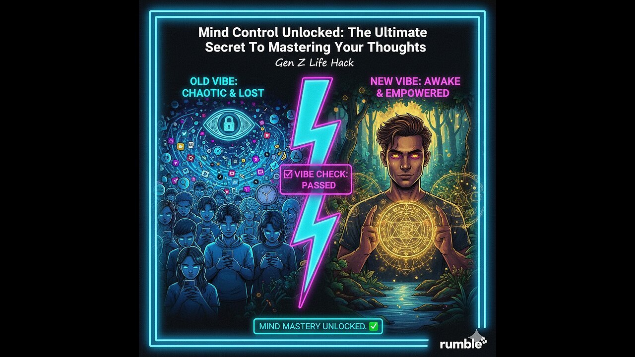 Mind Control Unlocked: The Ultimate Secret to Mastering Your Thoughts