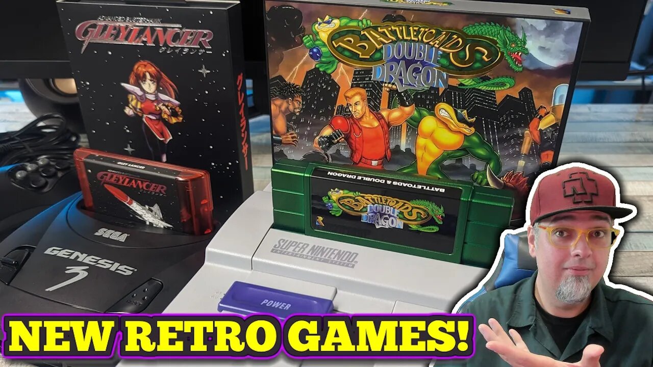 I LOVE This! Like Going Back To The 90's! NEW SEGA Genesis & Super Nintendo Cartridges!