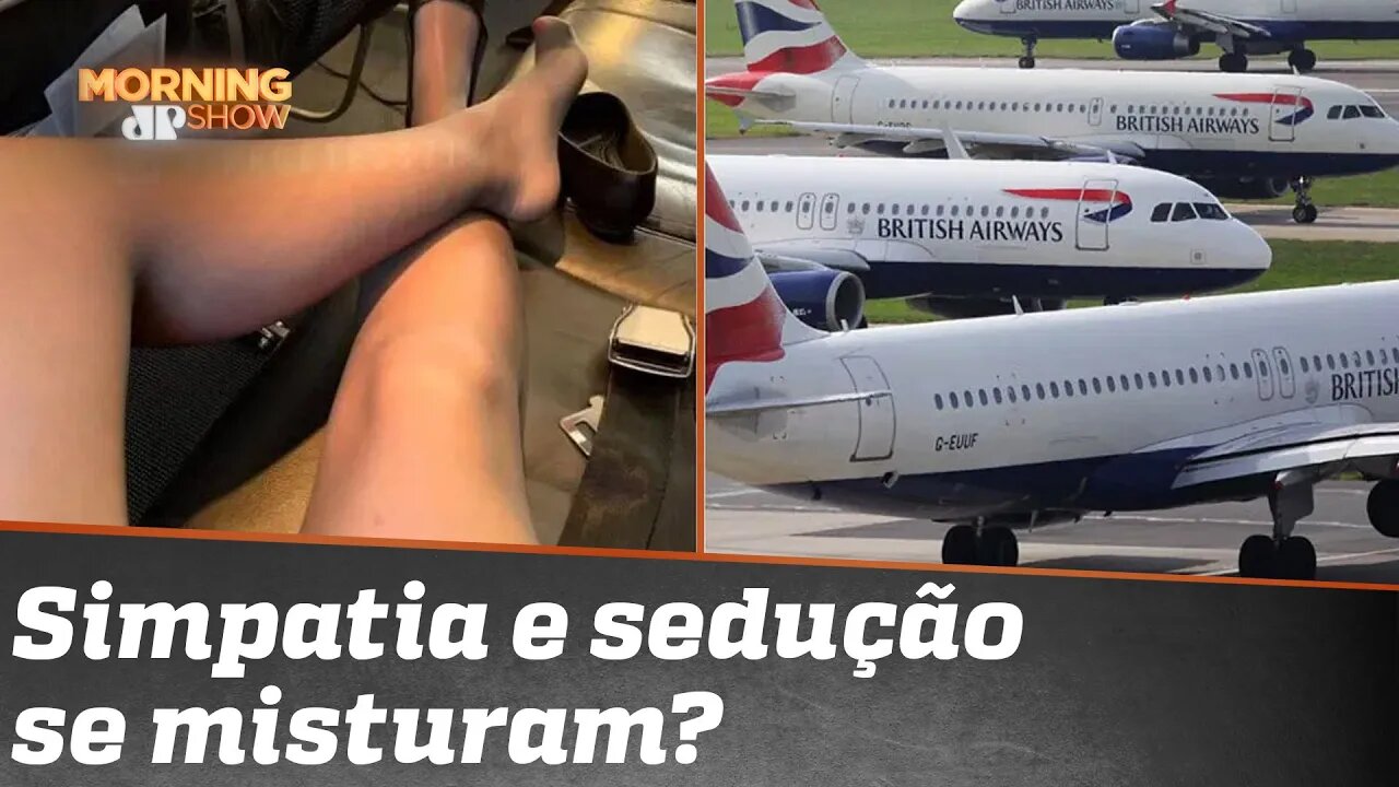 Companhia aérea investiga caso de aeromoça que ofereceria "entretenimento adulto"
