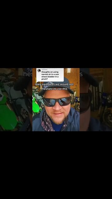 Can I run AIR in my rear shock res in a pinch?