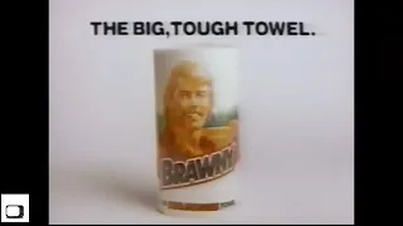 Brawny Paper Towels Commercial (1991)